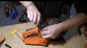 Бензопила HUSQVARNA / ШЛАНГ НЕ ТУДА / HUSQVARNA Chainsaw / WRONG HOSE