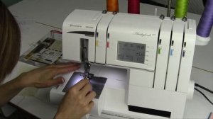 Husqvarna Viking Huskylock S-25 38 Triple Coverstitch 3-Needles & 4-Threads