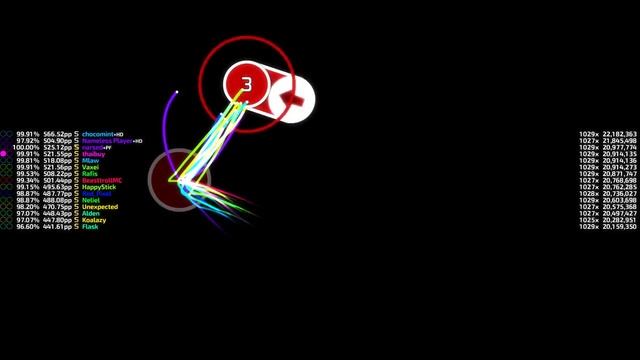 osu! 50 players knockout | Team Grimoire - C18H27NO3(extend) [Pure Darkness] смотреть онлайн