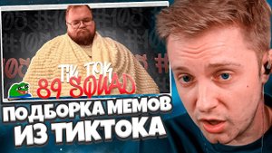 СТИНТ СМОТРИТ: ПОДБОРКА МЕМОВ ИЗ ТИКТОКА С 89-ЫМ СКВАДОМ | TIKTOK MEMES 89 SQUAD #105