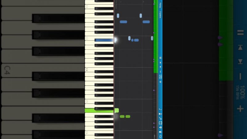 Britney Spears - The Beat Goes On #shorts #pianotutorial #synthesia #synth