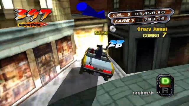 CRAZY TP SPOT on CRAZY TAXI 3 *I go through the wall* смотреть онлайн