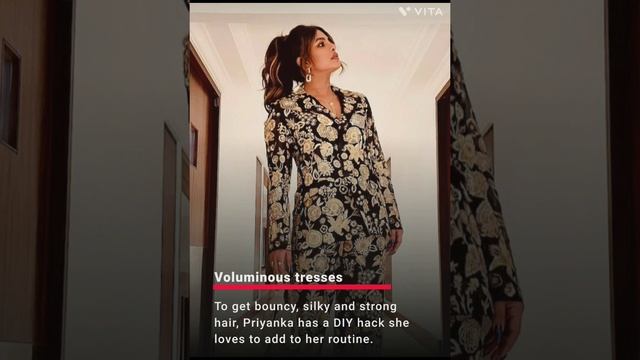 #priyanka Chopra 's #diy #hair mask #shorts #youtube shorts#shorts video