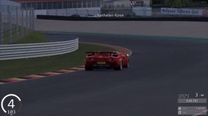 Assetto Corsa Lamborghini Countach LP700 QVR at Sachsenring