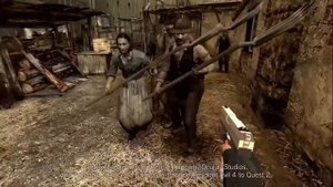 RESIDENT EVIL 4 VR НА OCULUS QUEST 2. РУССКАЯ ОЗВУЧКА!