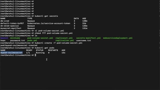 10 Lab Secrets in Kubernetes смотреть онлайн