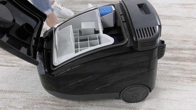 Установка мешка XXL в пылесосах THOMAS TWIN /195292 смотреть онлайн