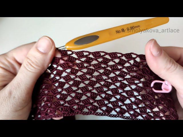 ✓1 Узор крючком смотреть онлайн