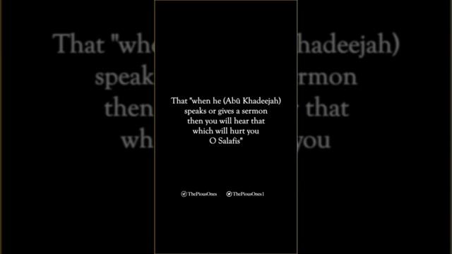 Shaykh Falah bin Isma'il Mundakar on Abu Khadeejah and Abu Hakeem