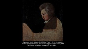W.A. Mozart - Symphony No.31, K.297 'Paris' (dir. Nikolaus Harnoncourt, 1981)
