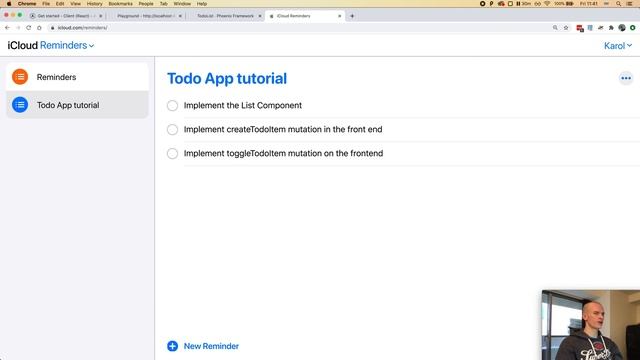 Full Stack Application with Elixir, GraphQL, and React #3: Apollo, stealing design from Apple смотреть онлайн