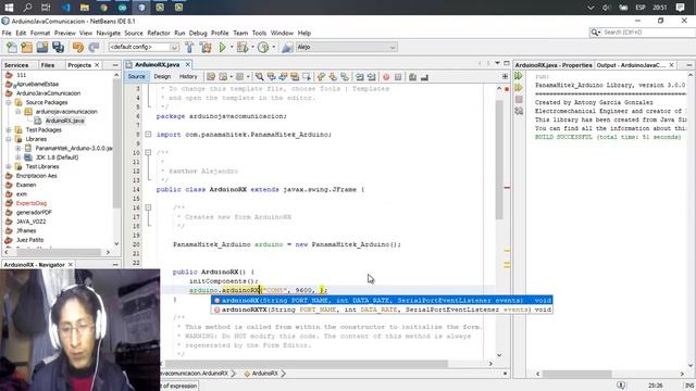 Arduino Java Comunicacion смотреть онлайн