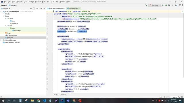 What is pom.xml in selenium java смотреть онлайн