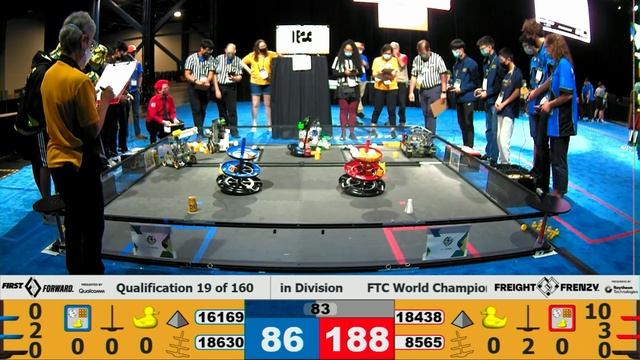 2022 FTC Freight Frenzy World Championship Qualification Match 1 (World Record | 371 points) смотреть онлайн