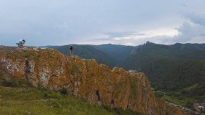 Прогулка на скалу Красный гребень в Красноярске