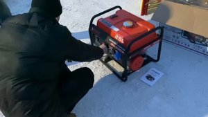 Запуск генератора A-ipower