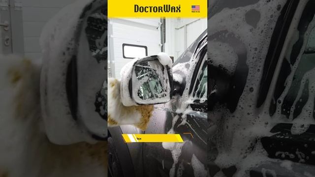 Крупнопористая губка для ручной мойки автомобиля DoctorWax DW8634R