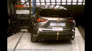 2015 Lexus NX Crash Test (Side Pole)