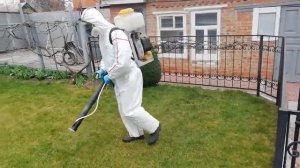 Проведение акарицидной обработки территории центром дезинфекции Чикой-Сервис в Ростовской области