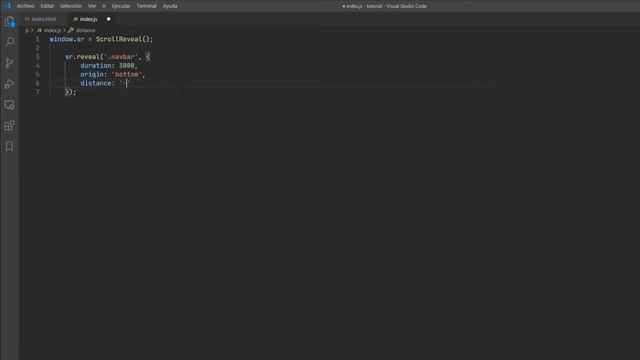ScrollReveal crea animaciones y transiciones para tu pagina web | Tutorial Español смотреть онлайн