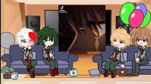 MHA react to F(Y/n) | by —sxrany • | read desc