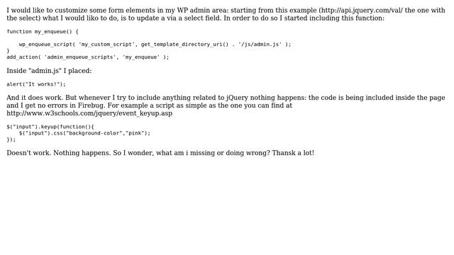 Wordpress: Customize wp-admin form custom fields смотреть онлайн