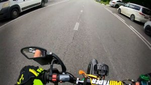 Электробудни) прокатился по городу на Sur-ron X
