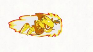 Анимация метал соника.