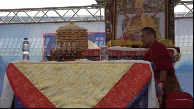 Калачакра(7/2-1) Донатор(спонсор) трансляции 7 дня Учений Депутат гор. совета Валерий Шагжитаров смотреть онлайн