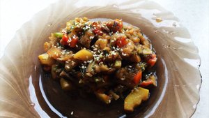 Баклажаны с Овощами в Мультиварке!