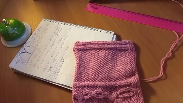 Жилет спицами Денди. Часть 1 - Расчет петель