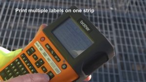 Brother PT-E550WVP - Electrician's Label Printer