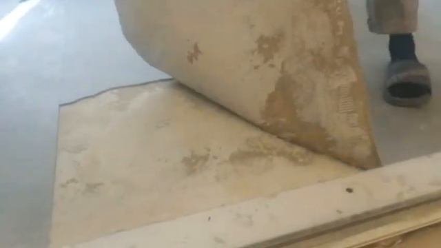 Укладка мармолеума от профессионалов Пол и Холл