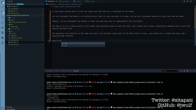 Zeebe.io Worker Heartbeat - to prove microservices coverage of BPM processes at run-time смотреть онлайн