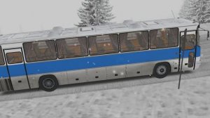 Икарус забирается в снежную гору