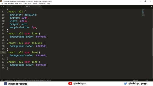 React Button Like Facebook with Multiple Reactions Using Font Awesome by Habib Pro смотреть онлайн