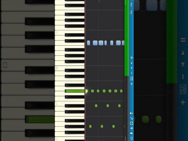 Deadmau5 - Circe  #pianotutorial #shorts #synthesia