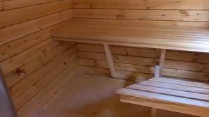 Баня из бруса 2,4х4 м "под ключ"