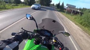 Почему МОТОЦИКЛ, а не АВТОМОБИЛЬ? Еду на дачу на Kawasaki z1000sx.