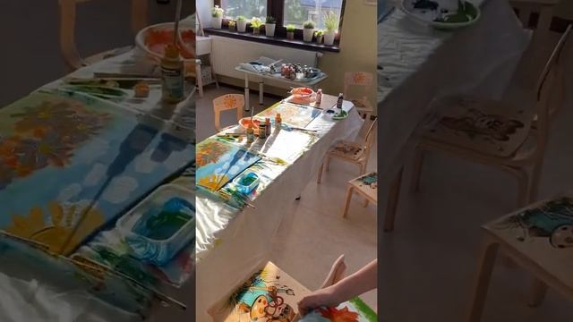 Творческий мастер-класс Марии Плеховой в детском саду Gold Kids смотреть онлайн