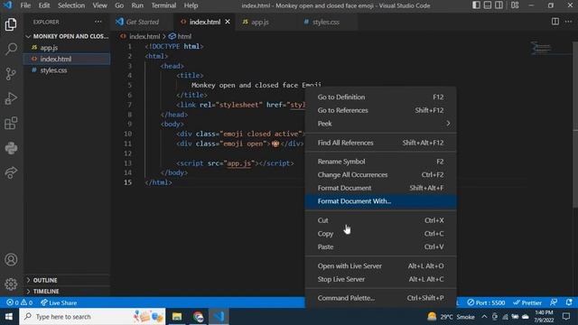 Build Beginner JavaScript project in 15 minutes