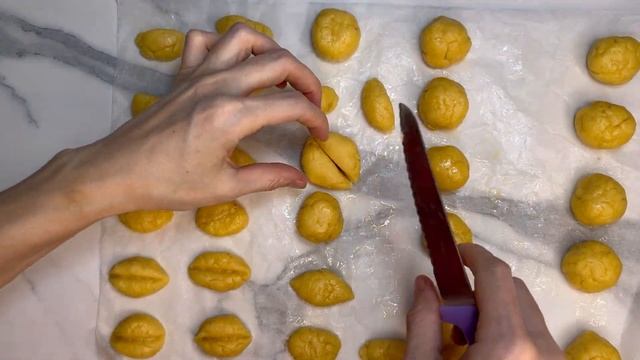 ПЕЧЕНЬЕ ОРЕШКИ .ЛЕГКО И ПРОСТО .ВКУС ДЕТСТВА.орешки рецепт .