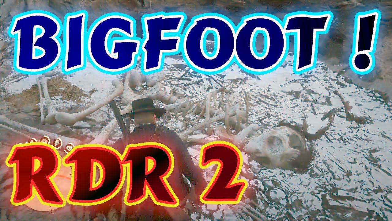 RDR2 Нашел снежного человека! ... вернее только его скелет смотреть онлайн