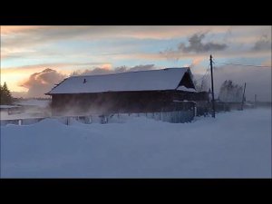 БУРЯ. с. Бакчар 14.01.2024 г. ЭТО ОГОНЬ Смотрится на одном дыхании