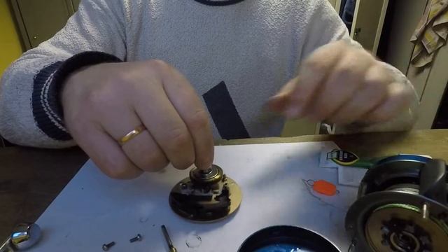 Abu Garcia C4 5601 . Разборка и Т.О.
