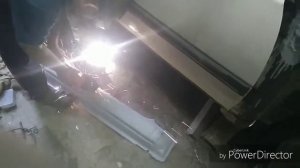 Подготовка Opel Omega замене порогов ч 5