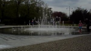 Cosmopolis Fountain Torun Poland / Музикальний фонтан Торунь Польща