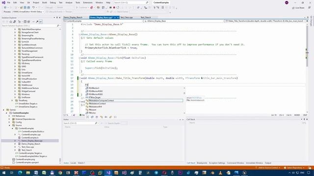 С++ и блюпринты в Unreal Engine 5, часть #05. Переносим в С++ трансформацию заголовка