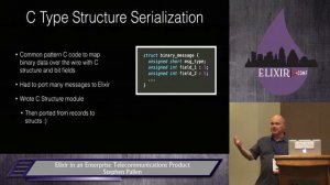 Elixir Conf 2014 - Elixir in an Enterprise Telecommunications Product by Stephen Pallen