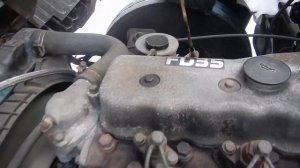 Видеотест ДВС FD35. Nissan Atlas 1989 г. SGH40-0345